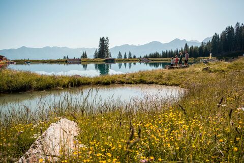 Seenidylle mit Bergkulisse - Seenidylle mit Bergkulisse Seenidylle mit Bergkulisse - Seenidylle mit Bergkulisse